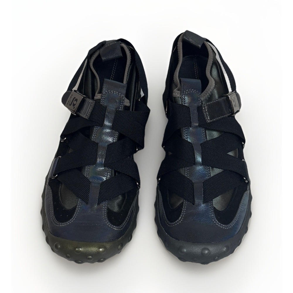 Nike Lab G Series Sport Strap Sandal Shoes Iridescent Black Womens 5B